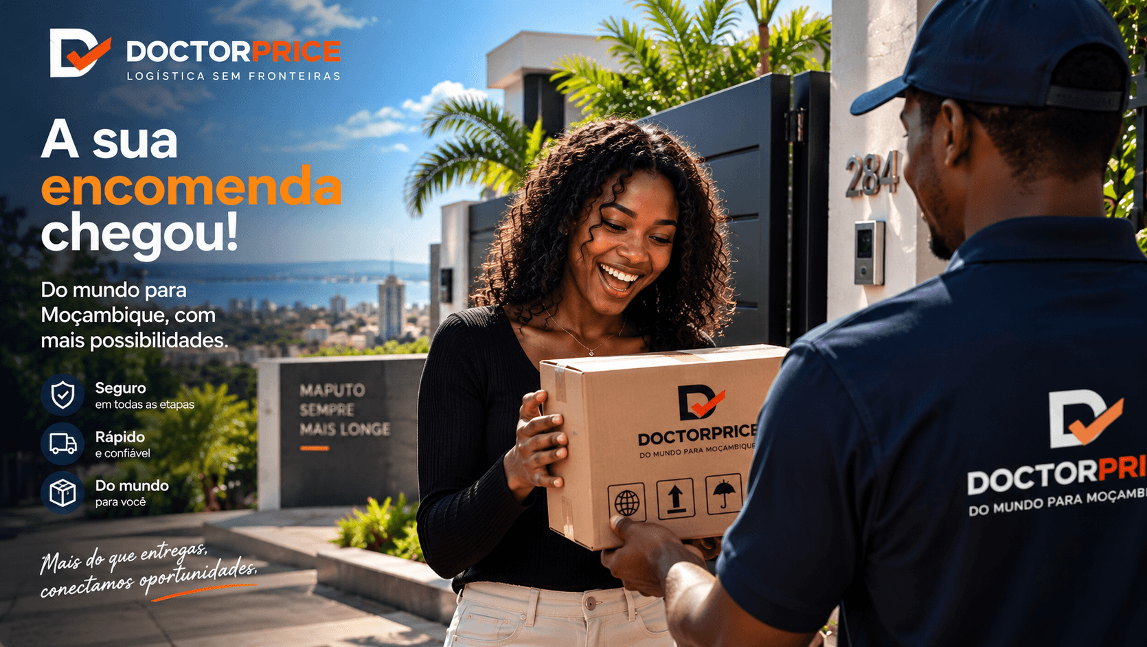 Entrega Doctor Price em Moçambique