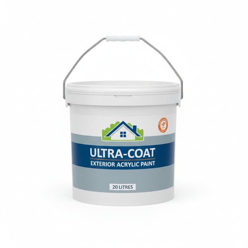 Tinta acrílica exterior 20L