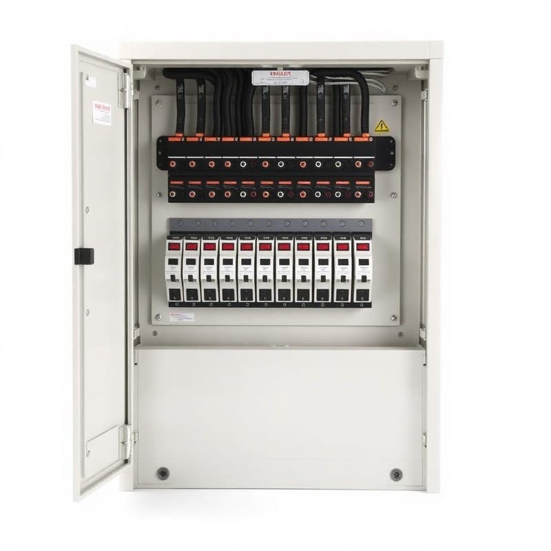 Quadro elétrico de distribuição 24 módulos